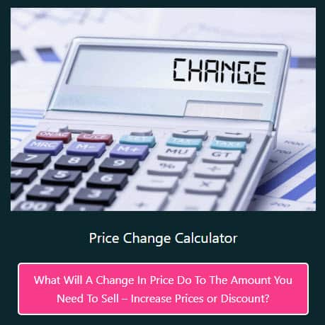 price change calculator blue dolphin