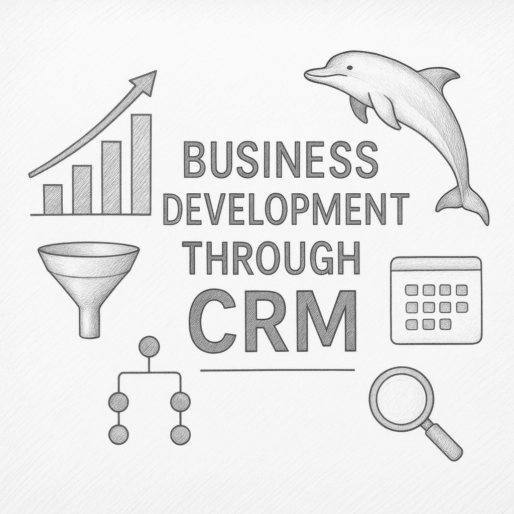 Business development through CRM improving your marketing and sales